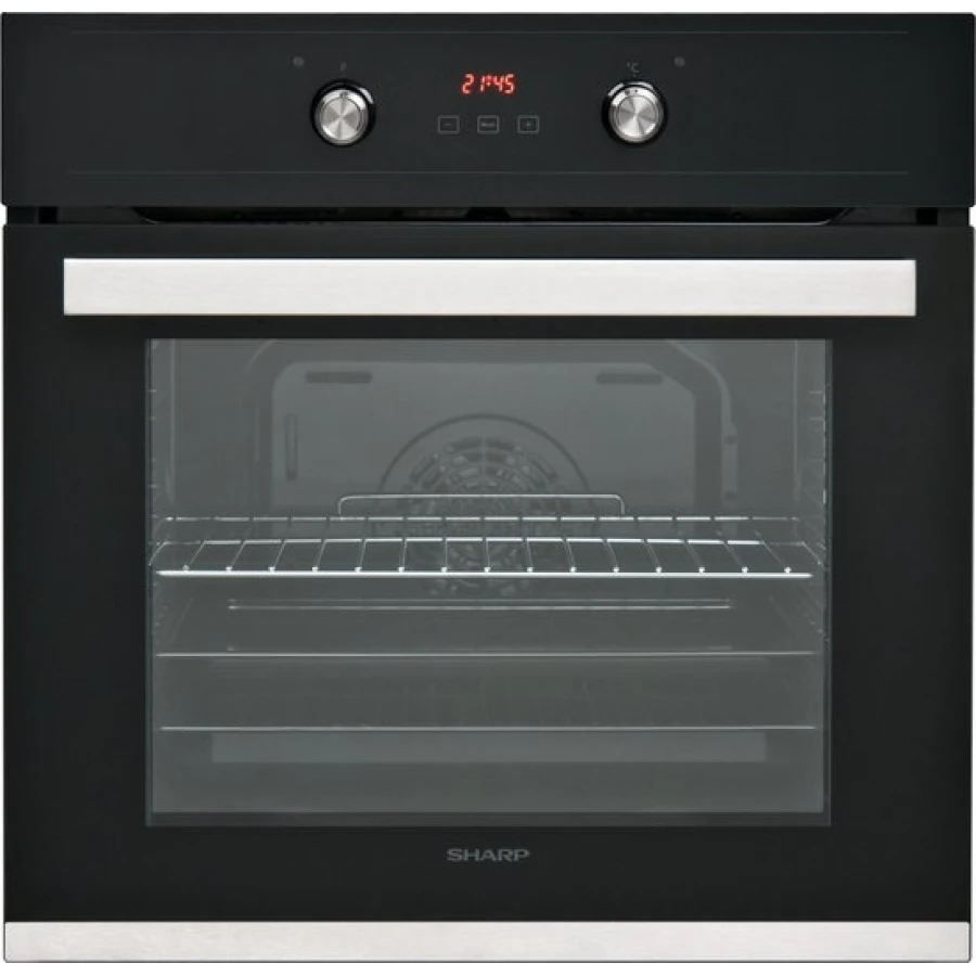 Sharp K-60D22BM1 - Inbouwoven - zwart - Afbeelding 1