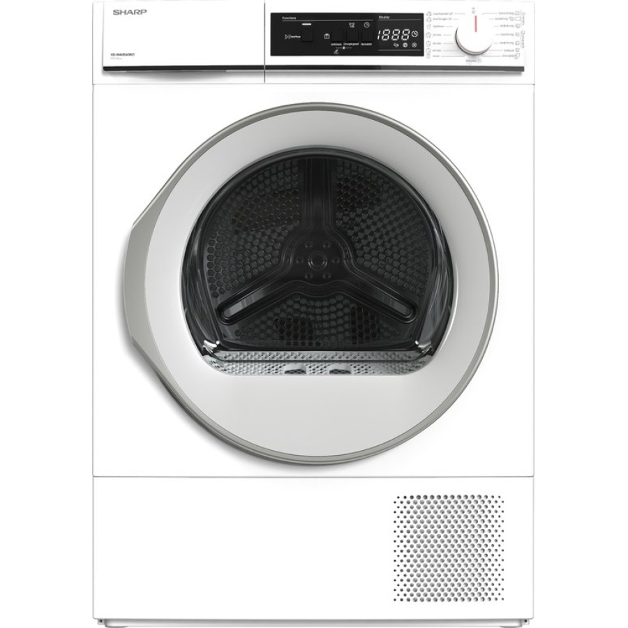 Sharp KDNHA8S6GW21 Warmtepompdroger 8kg - Afbeelding 1