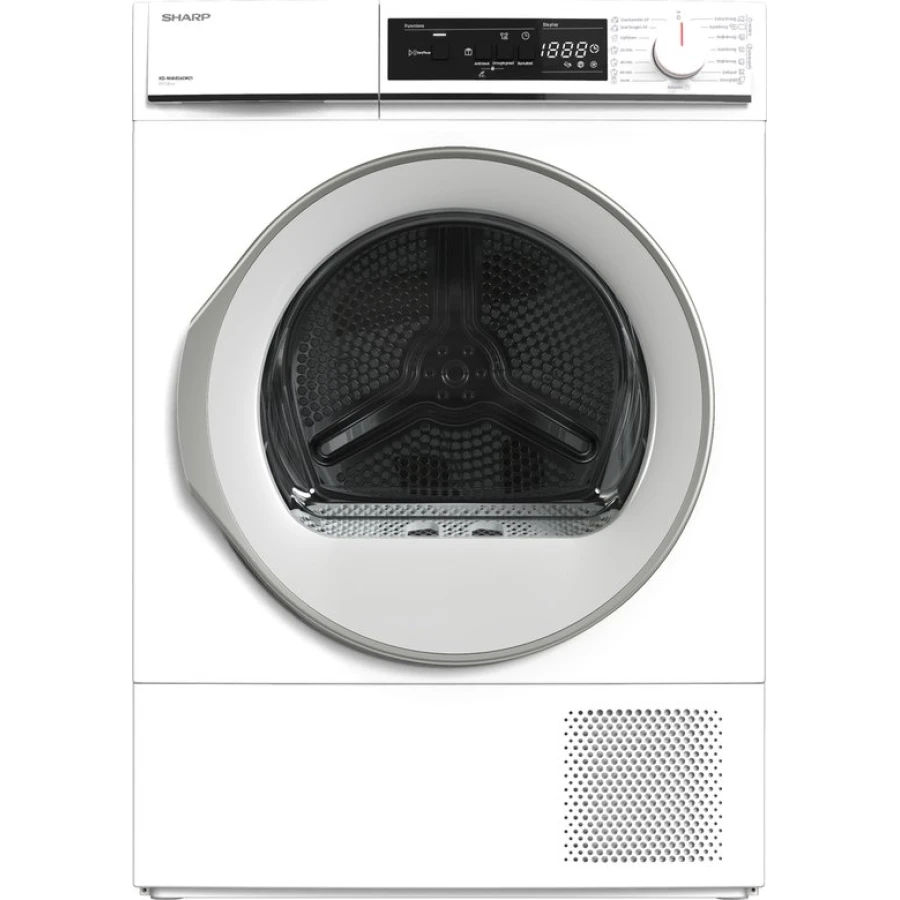 Sharp KDNHA8S6GW21 Warmtepompdroger 8kg - Afbeelding 1
