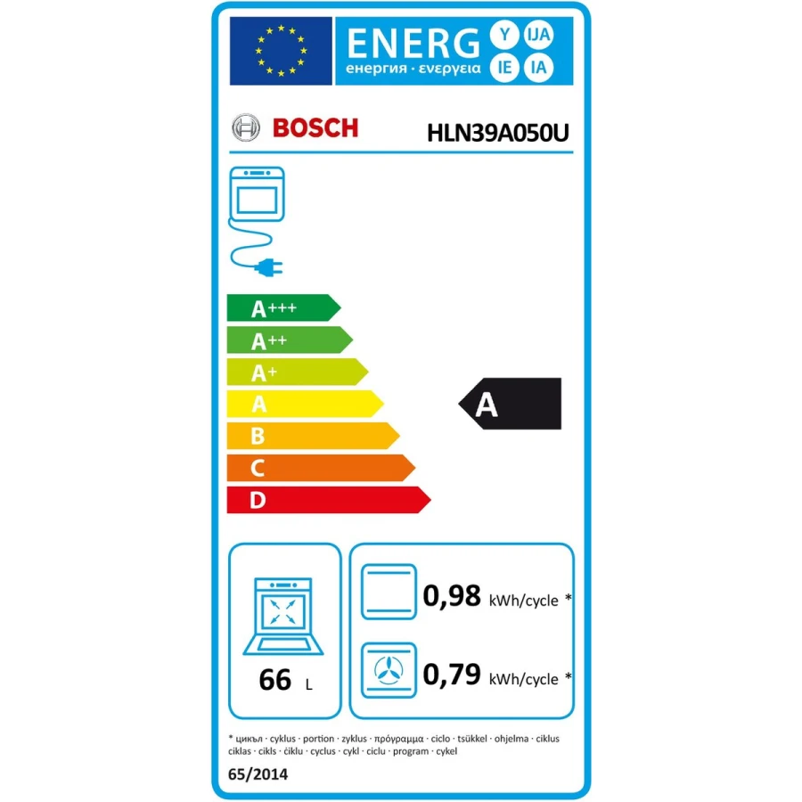 Bosch HLN39A050U - Serie 4 - Vrijstaande Inductieformuis - Afbeelding 9