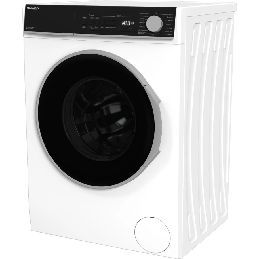 Sharp ESNFB814AWNABX Wasmachine 8kg 1400toeren - Afbeelding 3