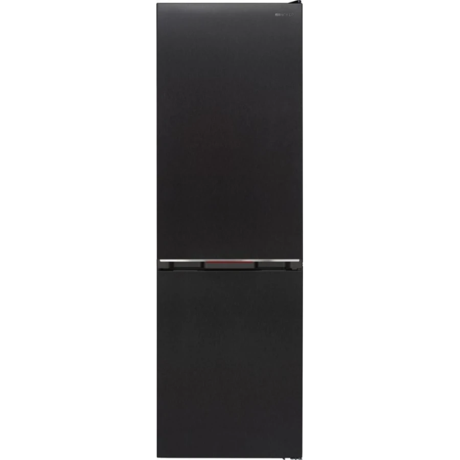 Sharp SJNBA31DMXACE - Koel-vriescombinatie - NoFrost - Donker Grijs - Compacte koelkast - Afbeelding 1