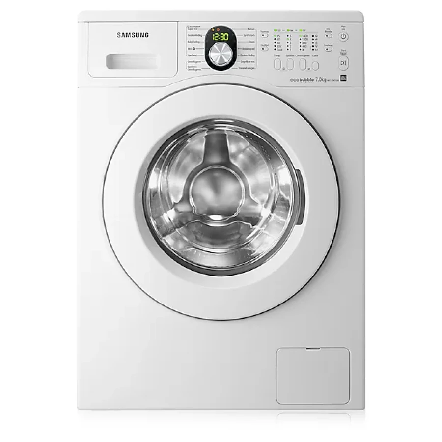 Samsung WF1704YSW Wasmachine Eco Bubble 7kg 1400toeren - Afbeelding 1