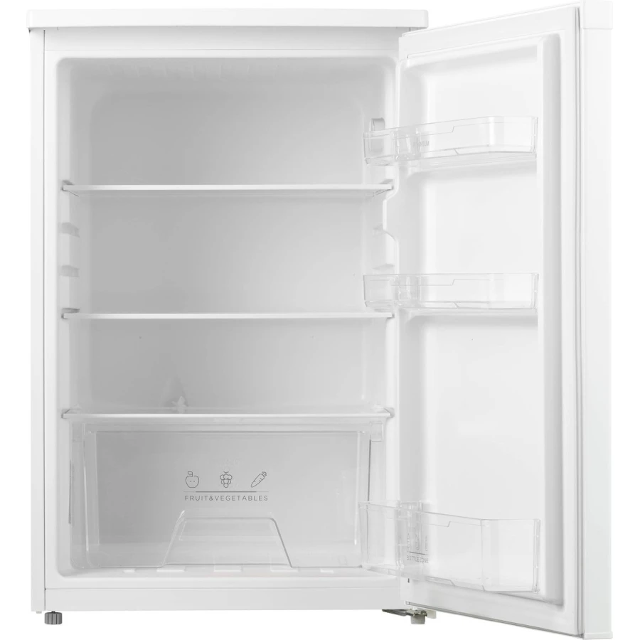 Inventum KK550 tafelmodel koelkast energiezuinig - 131 liter - Zonder vriesvak - 55 cm breed - Superkoelen - Led-verlichting - Energielabel D - Vrijstaand - Wit - Afbeelding 4