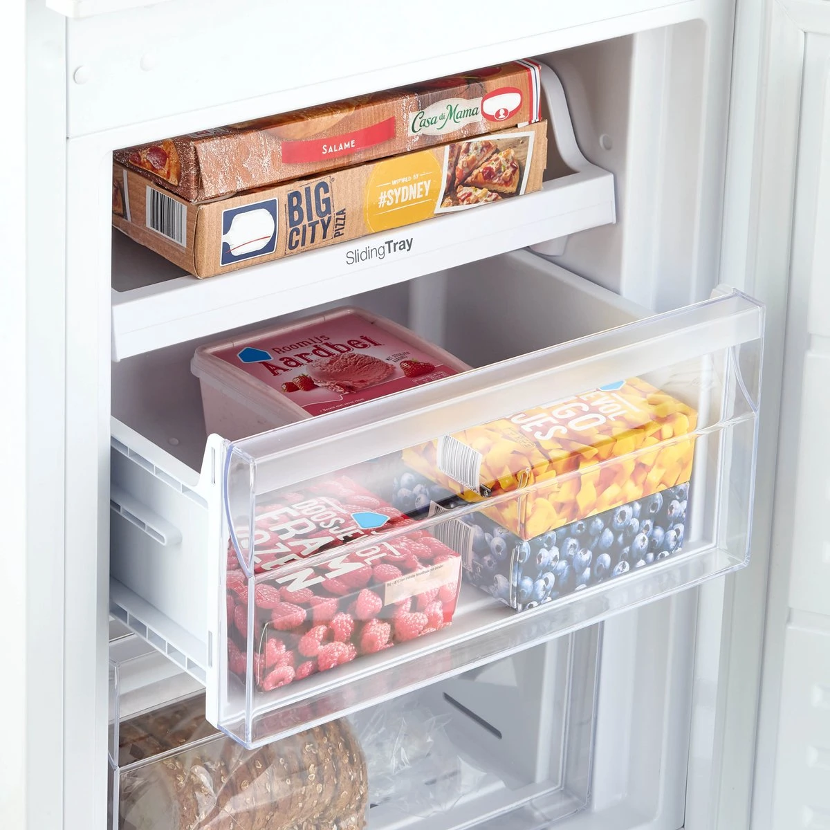 1200x1200 (13) Inventum IKV1786D 178 cm energiezuinige inbouw koel-vriescombinatie - 251 liter - Koelkast met vriesvak 70 liter - Vershoudlade - Supervriezen - Led-verlichting - Deur op deur - Wit - Afbeelding 4