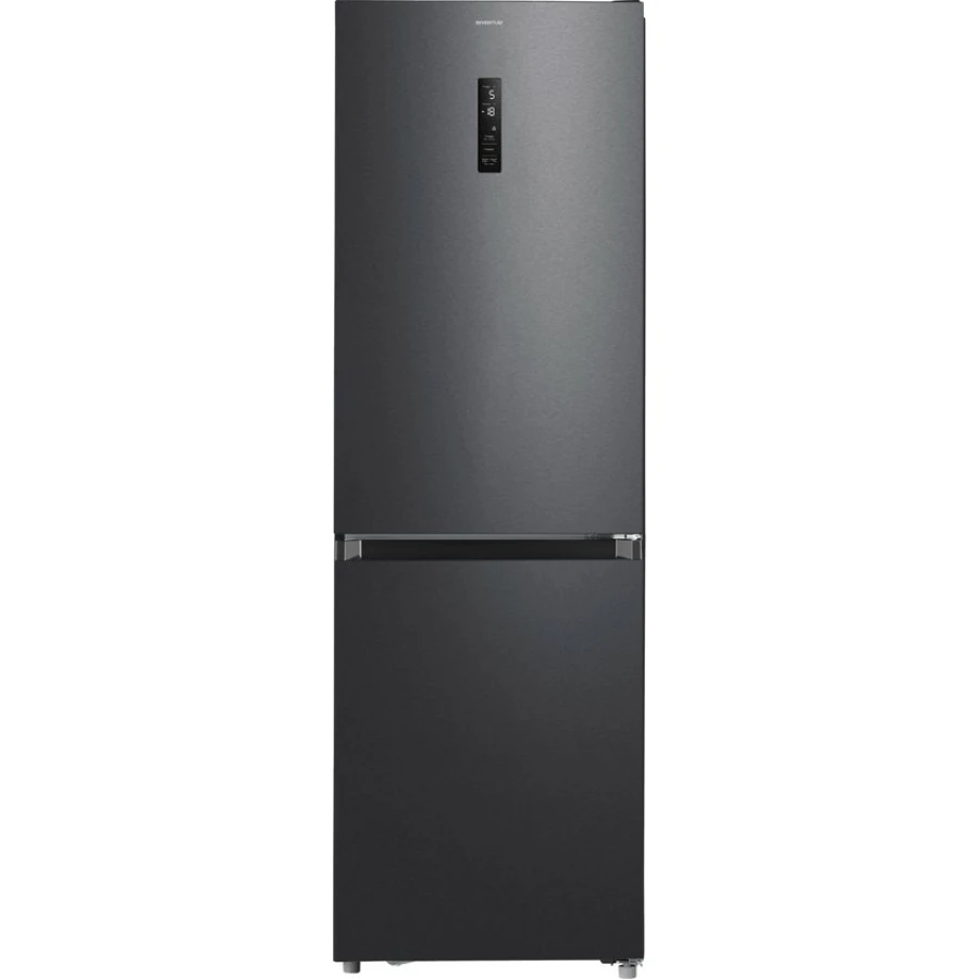 Inventum KV1850B - Koel-vriescombinatie - 185cm hoog - Zwart - Afbeelding 1