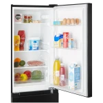 Inventum KV1500B Low Frost energiezuinige koel-vriescombinatie - 150 cm hoog - 174 liter - Energielabel D - Vrijstaand - Zwart - Afbeelding 8