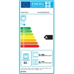 Inventum VFG5020GZWA - Vrijstaand gasfornuis - Elektrische hetelucht oven - 4 kookzones - 50 cm - 62 liter - Zwart - Afbeelding 5