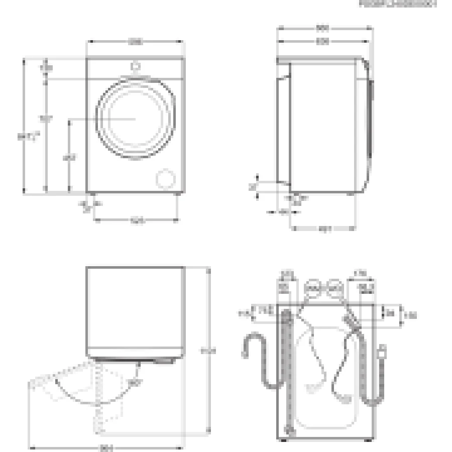 AEG LR63BERLIN 6000 serie ProSense - Wasmachine - 9 kg - 1400 rpm - Afbeelding 4