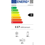 Inventum IKV0822D - Onderbouw Koelkast 82 cm - Vriesvak - Wit - Afbeelding 4