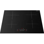 Inventum IKI6028 - Inbouw inductie kookplaat - 60 cm - 4 kookzones - 1- of 2-fase - Randloos - Zwart - Afbeelding 5