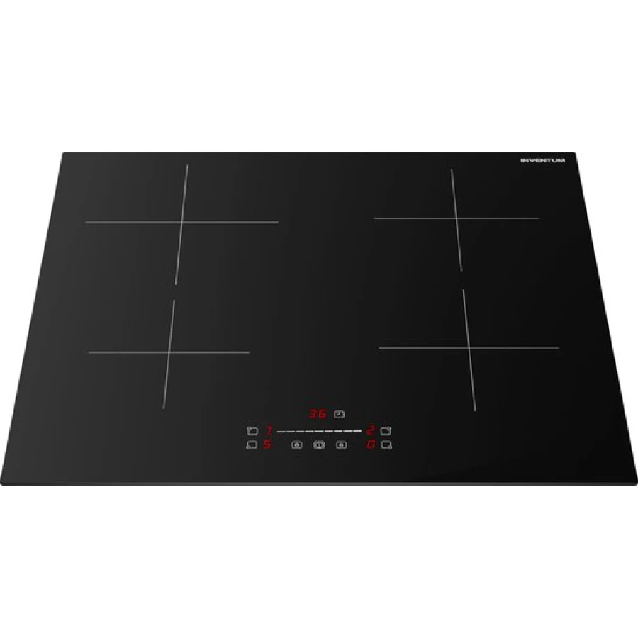Inventum IKI6028 - Inbouw inductie kookplaat - 60 cm - 4 kookzones - 1- of 2-fase - Randloos - Zwart - Afbeelding 5