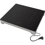 Inventum VKI6010ZIL - Vrijstaande inductie kookplaat - 4 kookzones - 1-fase plug en play