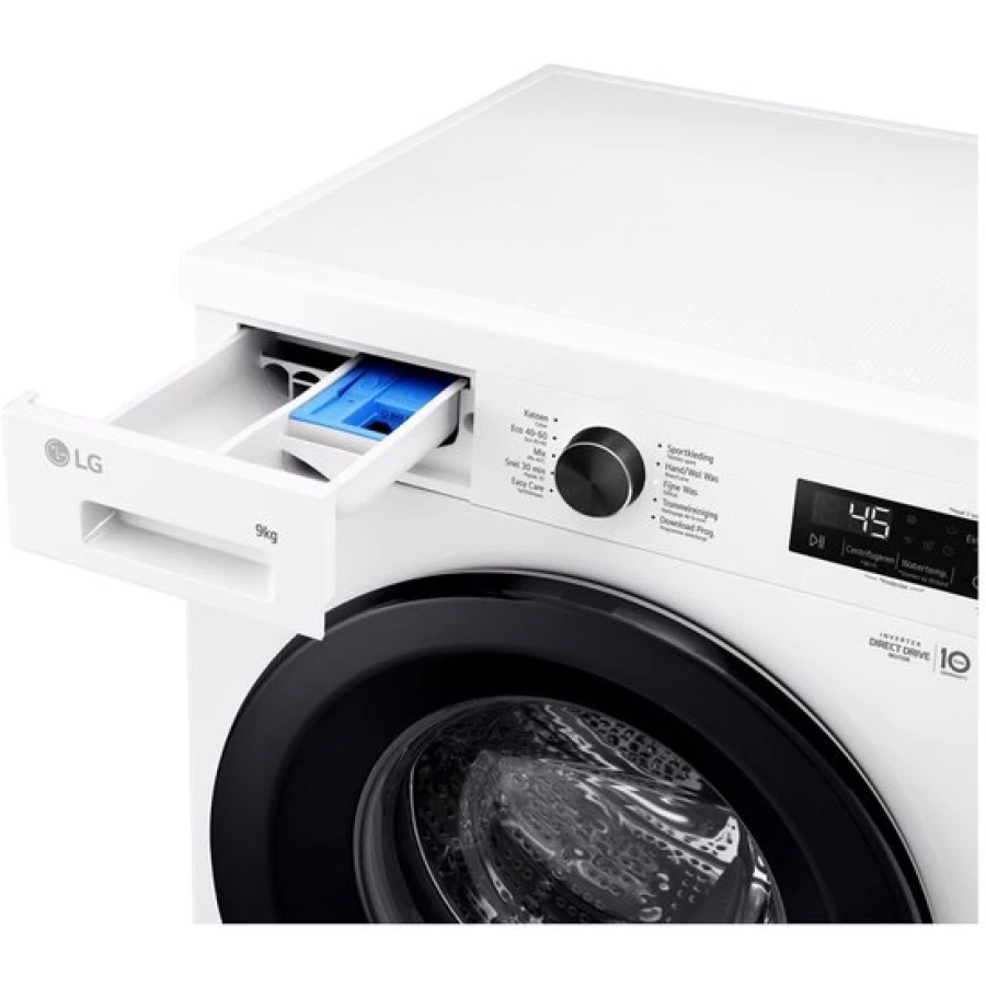 LG F4X1009NWB wasmachine Voorbelading 9 kg 1400 TPM Wit - Afbeelding 7