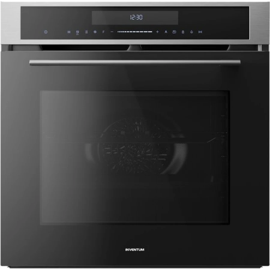 Inventum IMC6035RT- Inbouw combi-oven - Hetelucht - Magnetron - 60 cm hoog - Zwart/RVS - Afbeelding 1