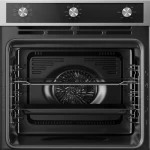 Inventum IOH6072RK- Inbouw oven - 60 cm hoog - Zwart/RVS - Afbeelding 3