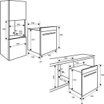 Inventum IMC6035RT- Inbouw combi-oven - Hetelucht - Magnetron - 60 cm hoog - Zwart/RVS - Afbeelding 8