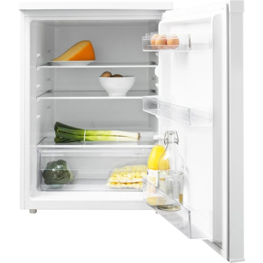Inventum KK600 tafelmodel koelkast 158 liter - Zonder vriesvak - 60 cm breed - Led-verlichting - Energielabel D - Vrijstaand - Wit - Afbeelding 3