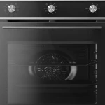 Inventum IOH6072RK- Inbouw oven - 60 cm hoog - Zwart/RVS - Afbeelding 2