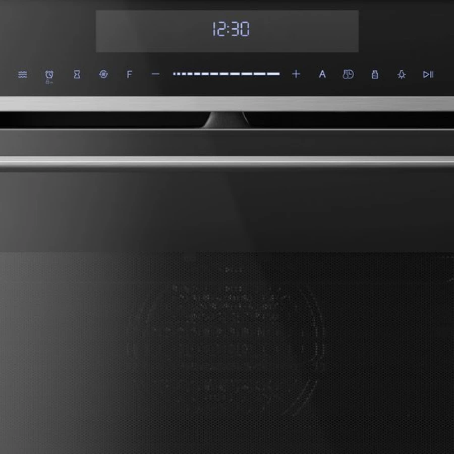Inventum IMC4535RT- Inbouw combi-oven - Hetelucht - Magnetron - 45 cm hoog - Zwart/RVS - Afbeelding 4