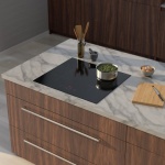 Inventum IKI6028 - Inbouw inductie kookplaat - 60 cm - 4 kookzones - 1- of 2-fase - Randloos - Zwart - Afbeelding 3