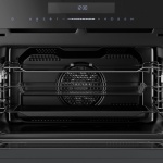 Inventum IMC4535RT- Inbouw combi-oven - Hetelucht - Magnetron - 45 cm hoog - Zwart/RVS - Afbeelding 2