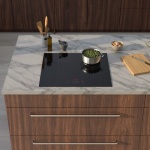 Inventum IKI6028 - Inbouw inductie kookplaat - 60 cm - 4 kookzones - 1- of 2-fase - Randloos - Zwart - Afbeelding 2