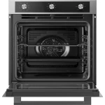 Inventum IOH6072RK- Inbouw oven - 60 cm hoog - Zwart/RVS - Afbeelding 4