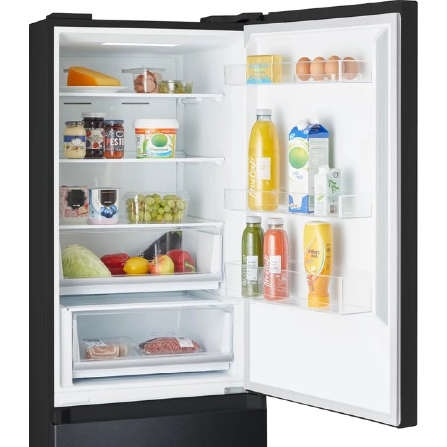 Inventum KV1850B - Koel-vriescombinatie - 185cm hoog - Zwart - Afbeelding 3