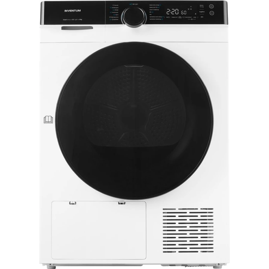 Inventum VDW8030W - Warmtepompdroger - 8kg - Wit - Afbeelding 1