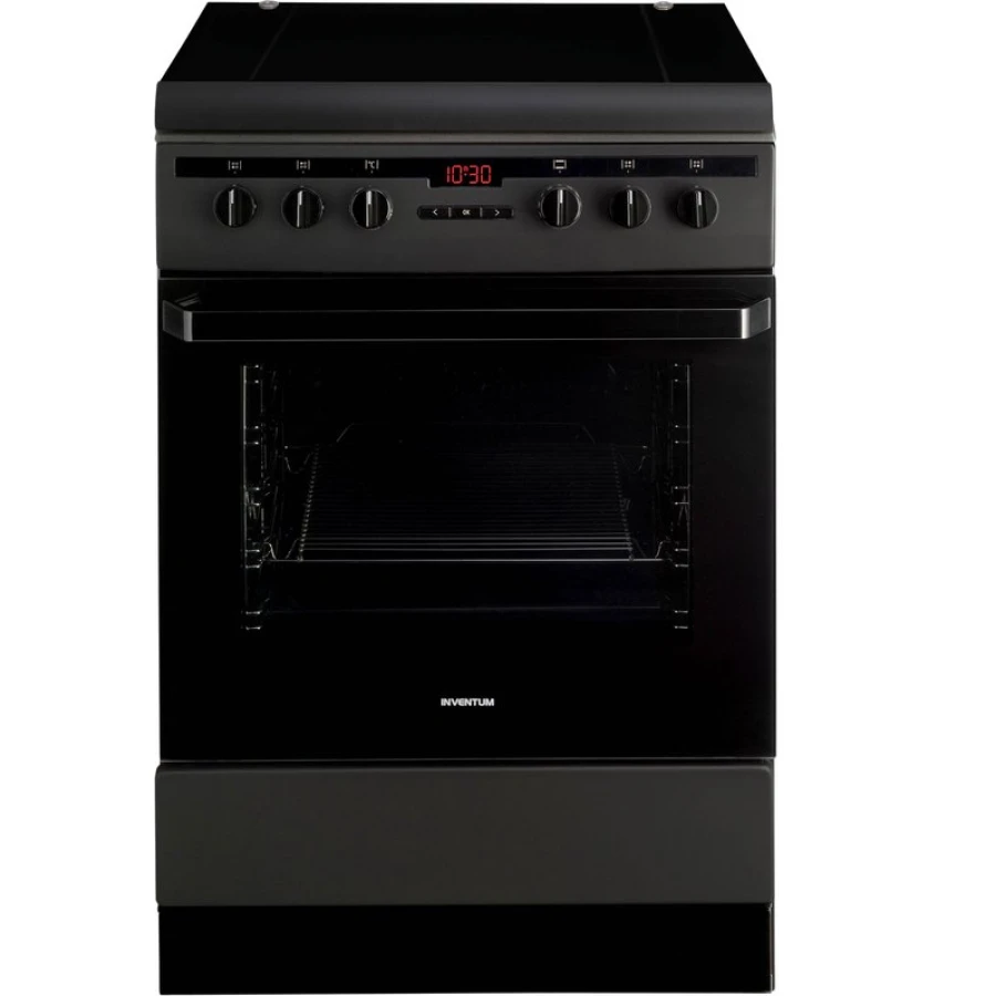 Inventum VFG6034WGZWA - Vrijstaand gasfornuis - Elektrische oven - 4 kookzones - 60 cm - Zwart - Afbeelding 4
