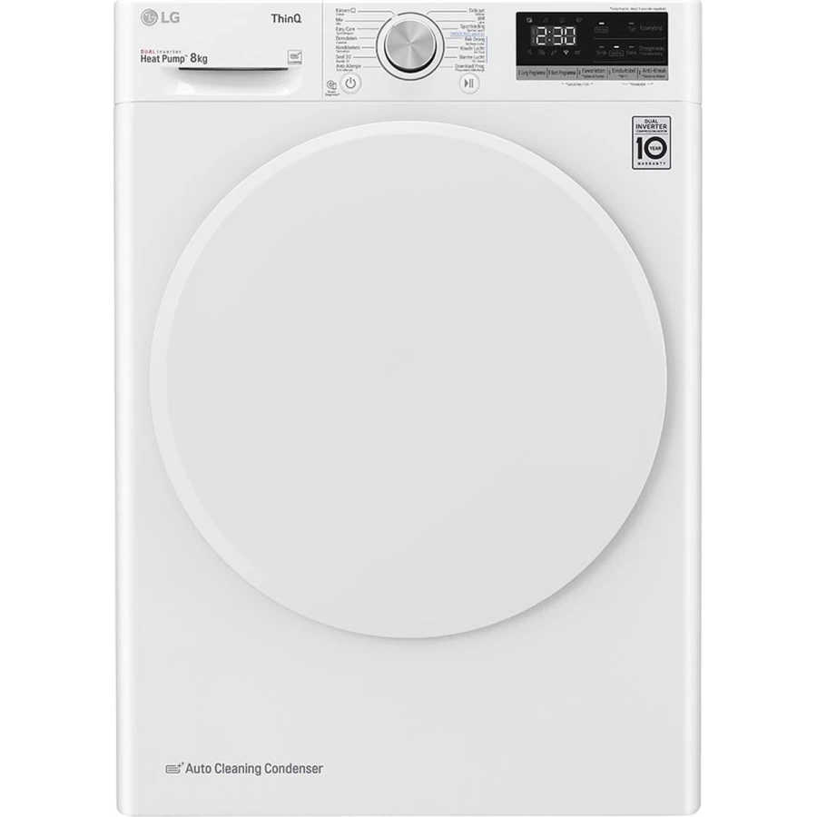 LG | RH80V5AV0N - Warmtepomdroger - 8 kg - Afbeelding 1