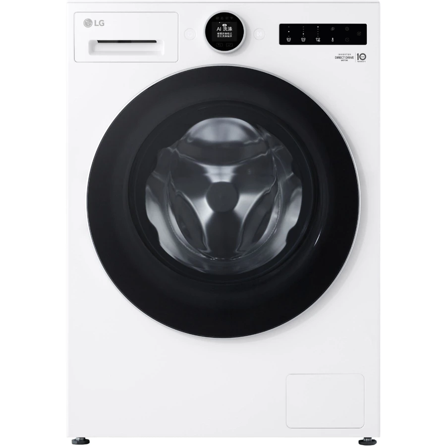 LG F4WX801Y TurboWash - Wasmachine Voorlader - 11 kg - 1400 rpm - 71 dB - Afbeelding 1