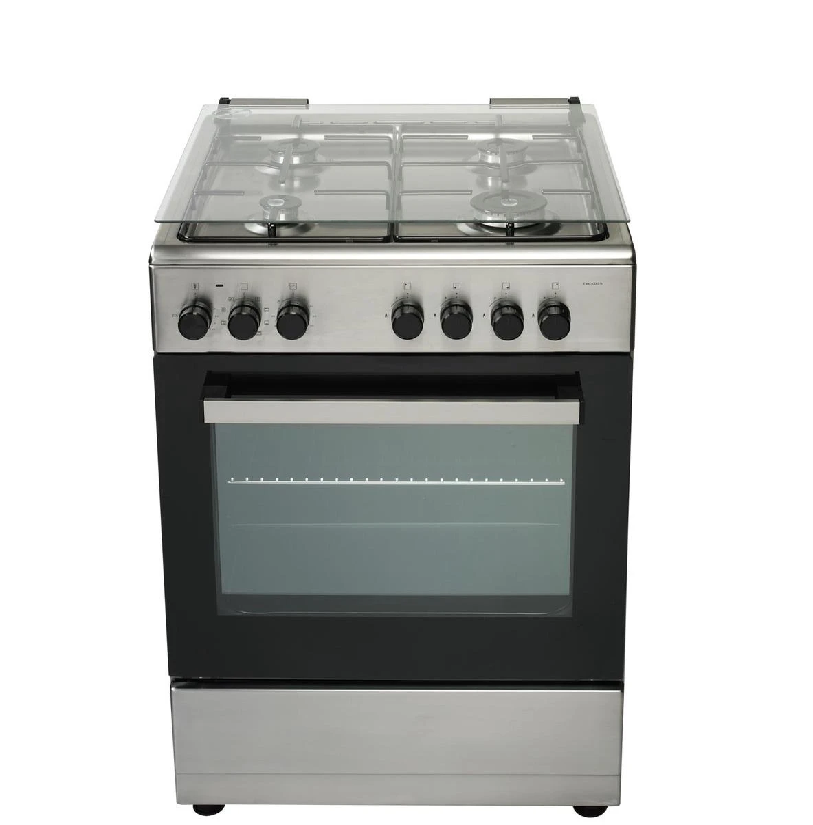 Afbeelding van WhatsApp op 2025-10-27 om 14.42.37_37a3a9dc Everglades EVCK040 - Gasfornuis - RVS - 60CM - 64 Liter - 8 Ovenstanden - Afbeelding 1
