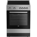 Beko FSM67010GX keramisch fornuis met 4 zones, rvs