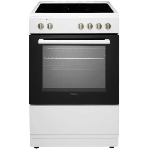 HLN454420-869774 PELGRIM PFI7160WIT 60 cm Inductie fornuis met 4 zones, wit - Afbeelding 1