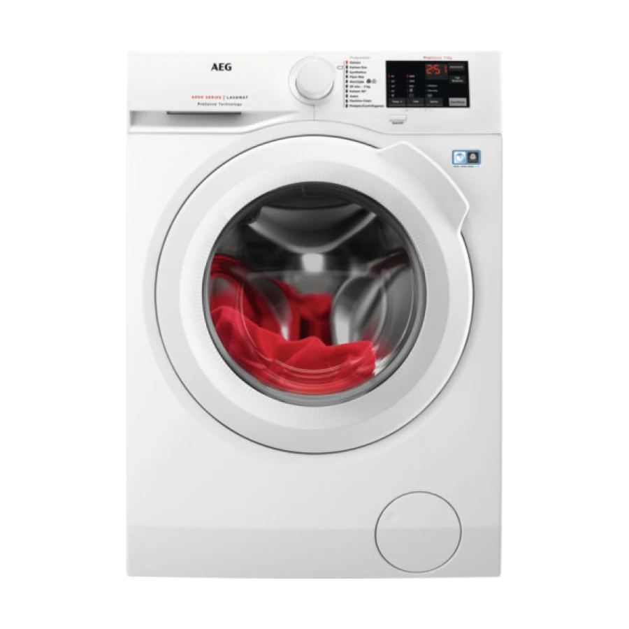 AEG L6FBN5761 wasmachine met 7 kg. vulgewicht en 1600 toeren - Afbeelding 1