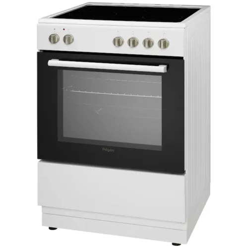 PFI7160WIT-368992 PELGRIM PFI7160WIT 60 cm Inductie fornuis met 4 zones, wit - Afbeelding 2