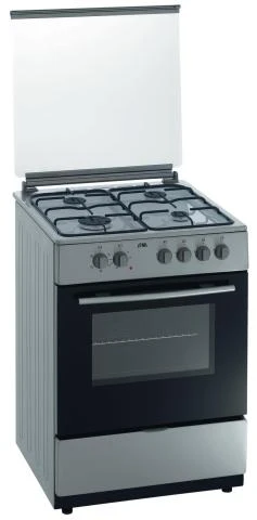 etna-efg667vrvsaee1-efg667vrvs-v0612-fornuis-g-e-647423-6e8ccf85 ETNA RVS EFG667VRVSAE Gas Fornuis - Afbeelding 1