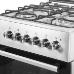 Wiggo WO-E603R(XX) Serie 3 - Gasfornuis - Rvs - Afbeelding 2