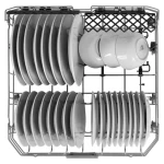 Beko BDFN36653XC Vrijstaande Vaatwasser Grijs 60cm breed - Afbeelding 6