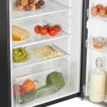 Inventum KK550B tafelmodel koelkast energiezuinig - 131 liter - Zonder vriesvak - 55 cm breed - Superkoelen - Led-verlichting - Energielabel D - Vrijstaand - Zwart - Afbeelding 2