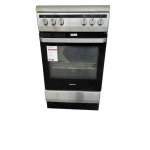 Inventum VFG5020GRVS - Vrijstaand gasfornuis - Elektrische oven - 4 kookzones - 50 cm - 62 liter - Zilver/Zwart (kopie) - Afbeelding 2