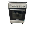 Wiggo - WO-E609R(XX) - Vrijstaand - Gasfornuis - Serie 9 - 60 cm - 66 Liter - 4 pitten - Energieklasse B - Afbeelding 4