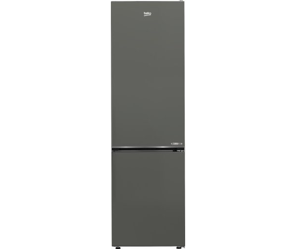 Beko-B3WM49410M2 Beko B5RCNE405HG vrijstaande koel-vries combinatie 203,5 cm hoog-grijs - Afbeelding 1
