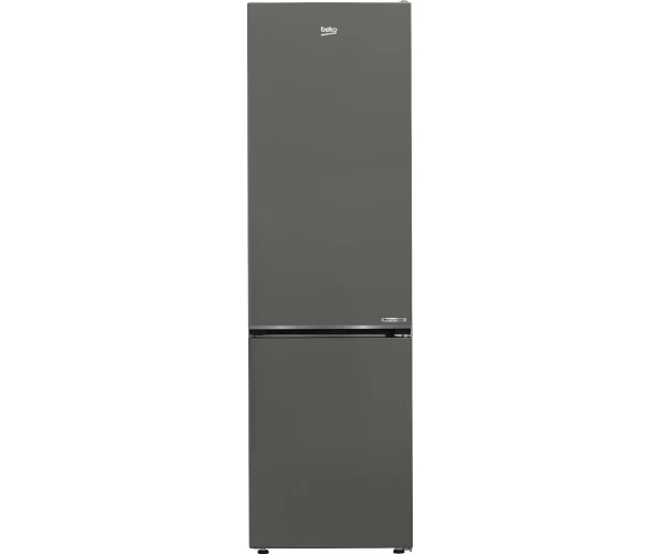 Beko-B3WM49410M2 Beko B5RCNE405HG vrijstaande koel-vries combinatie 203,5 cm hoog-grijs - Afbeelding 1