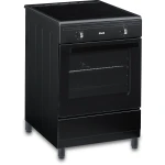 Fitelli FI6003ZW Inductie Fornuis Vrijstaand 60 cm – Boosterfunctie – met Heteluchtoven – Mat Zwart - 2 en 3 fase - Afbeelding 2