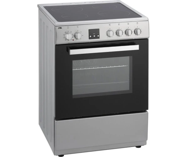 etna-FIV760RVS_1 Etna FIV760RVS inductie fornuis met 4 zones, rvs - Afbeelding 1