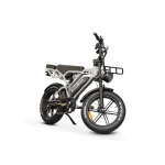 Fatbike V20 PRO – E-Fatbike incl. Voorslot + Achterzitje + Voorrek – Nardo Grijs - Afbeelding 6