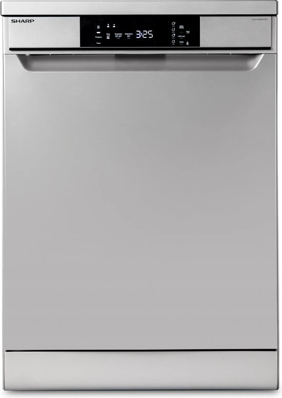 550x776 Sharp QWNA1BF47ES Vrijstaande Vaatwasser 60cm - Afbeelding 1